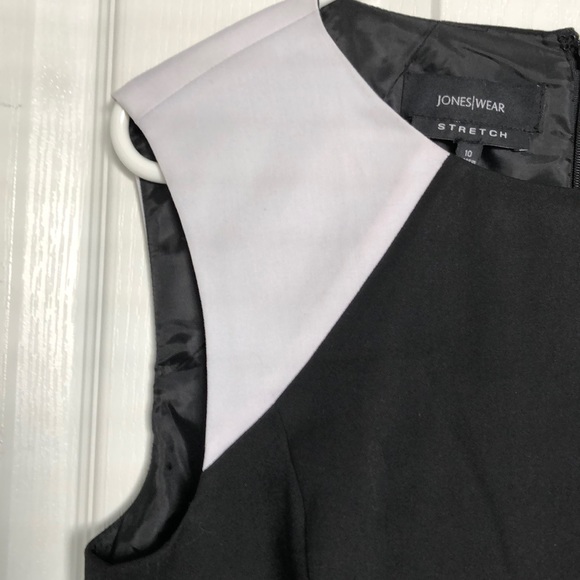⭐️NWT Jones Wear Colorblock Sheath Dress Stretch - Picture 8 of 9